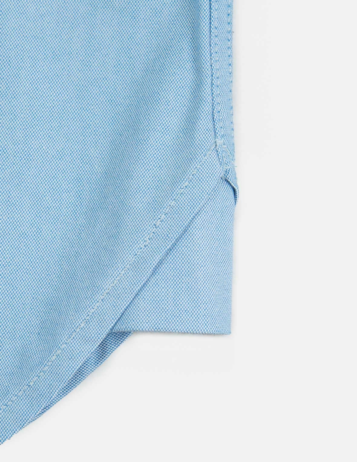 RESTRUCTURED POCKET OXFORD SHIRT - 11