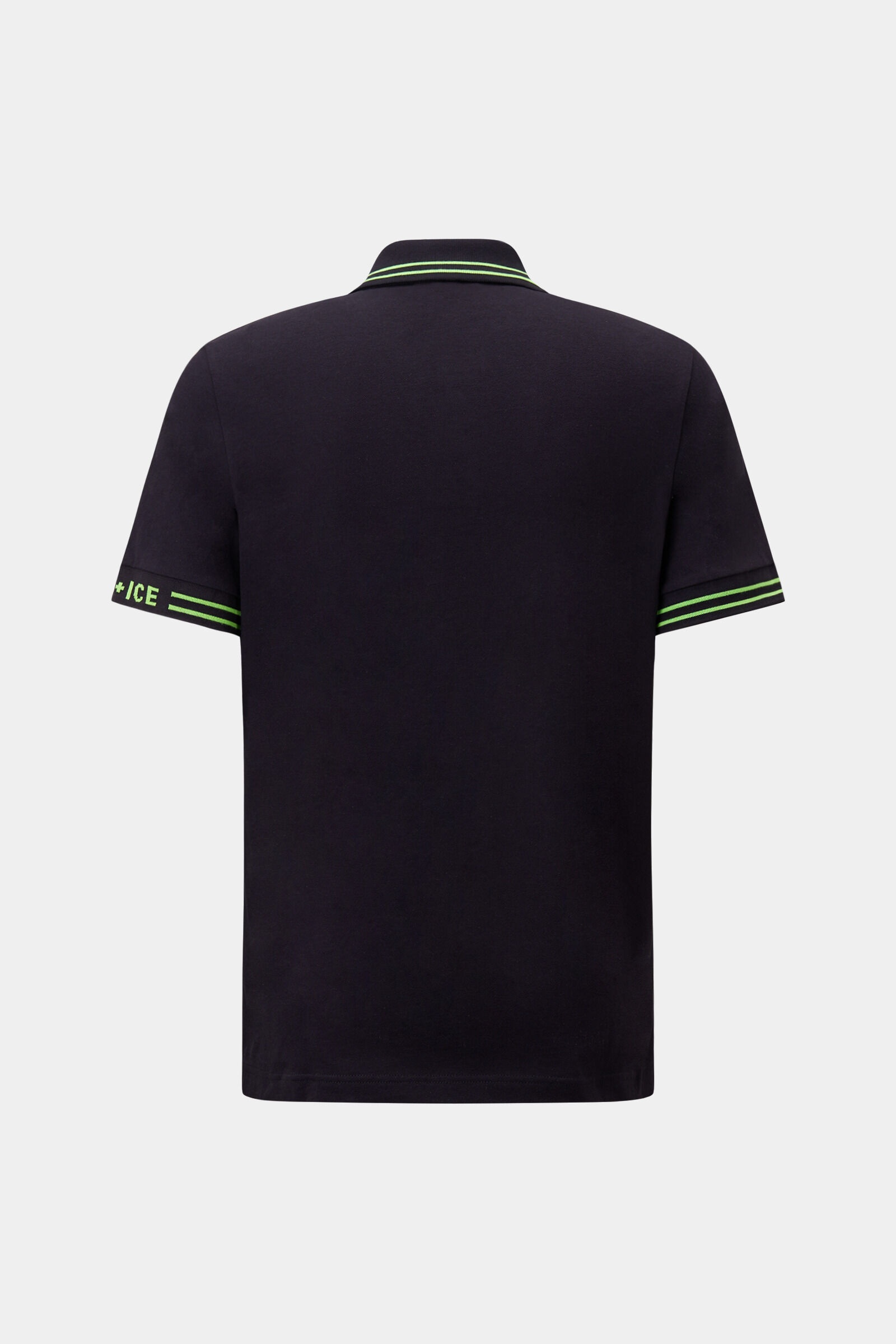 Arjan polo shirt in Dark blue/lime - 2