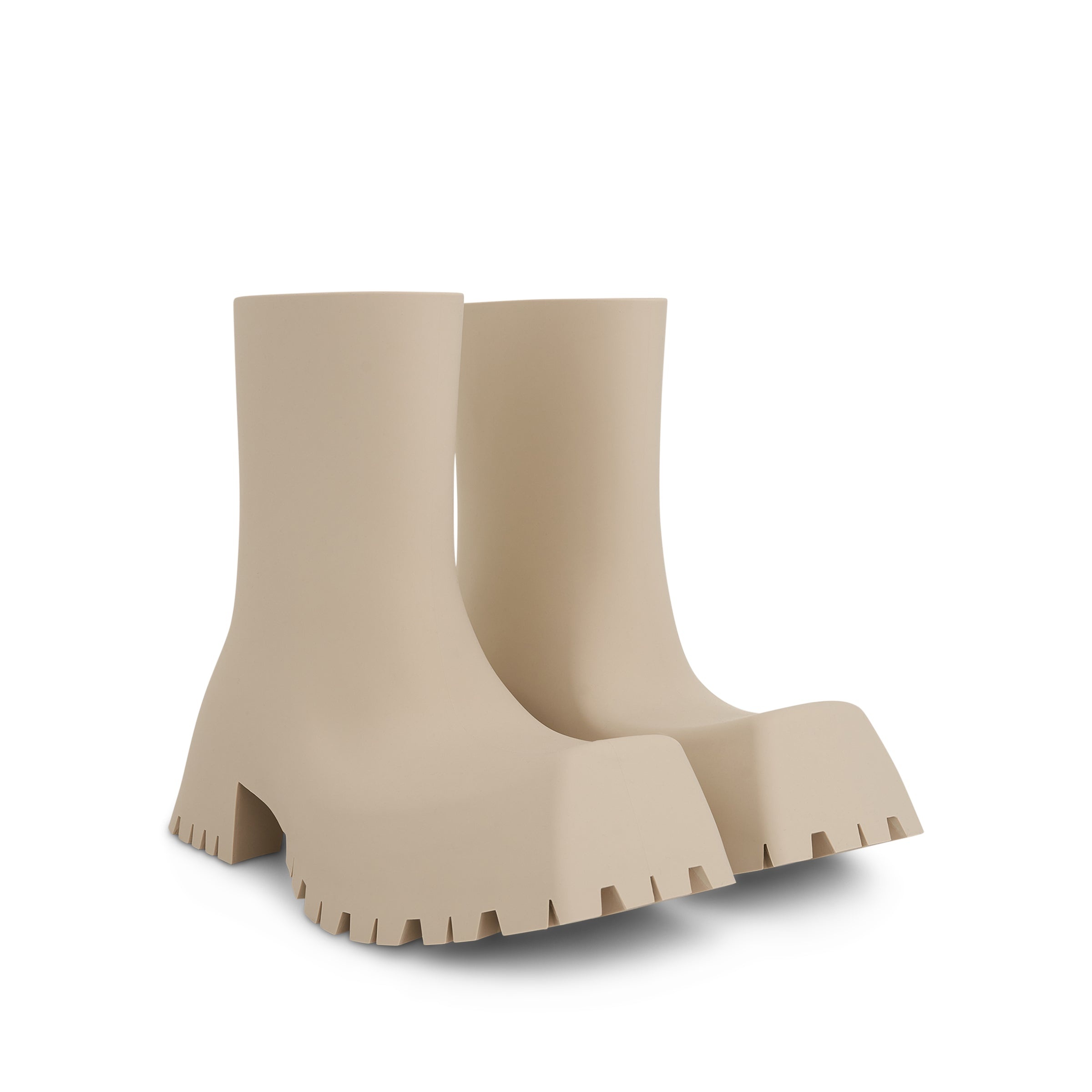 Trooper Rubber Low Boot in Beige - 2