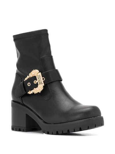 VERSACE JEANS COUTURE buckle-detail ankle boots outlook