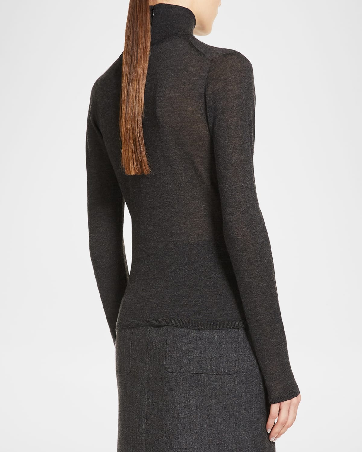 Adda Turtleneck Cashmere Sweater - 4