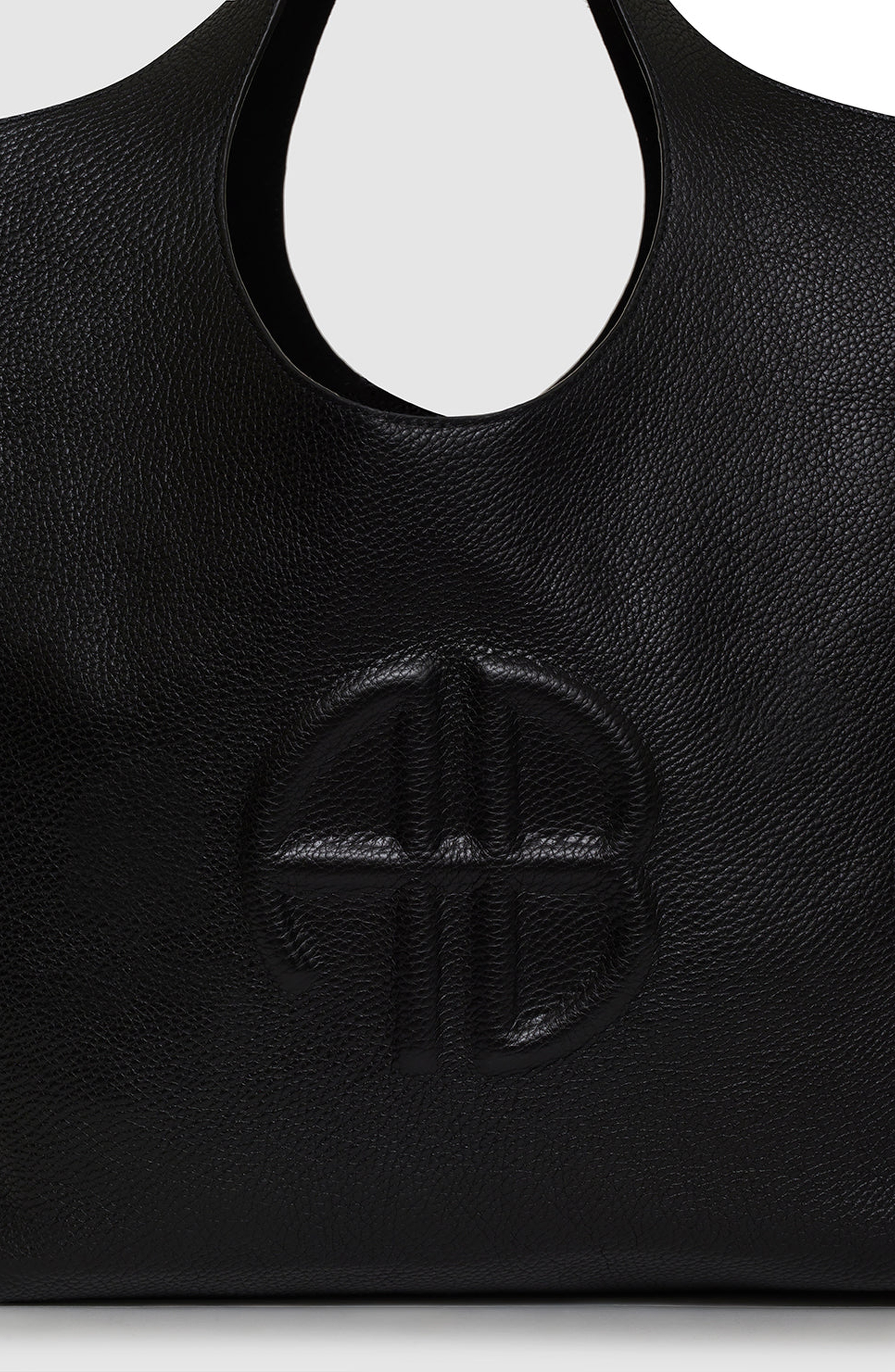 ANINE BING Lili Tote in Black Pebbled at Nordstrom - 4