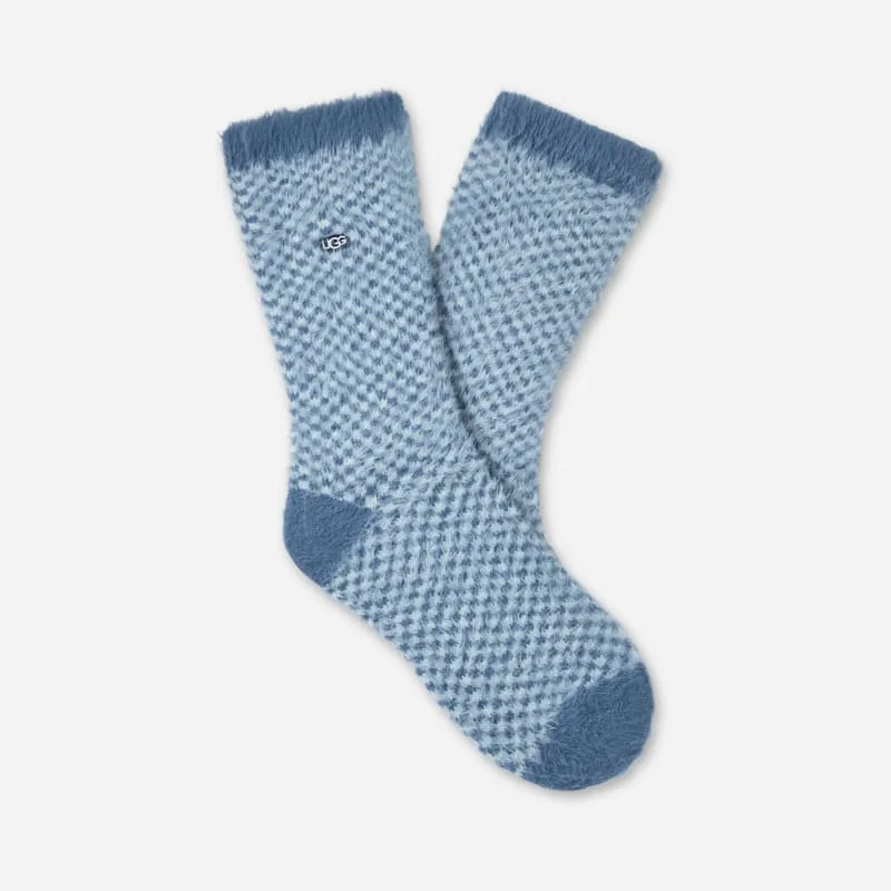 ® Women's Enlie Crew in Tahoe Blue/Sky Blue Check - 1