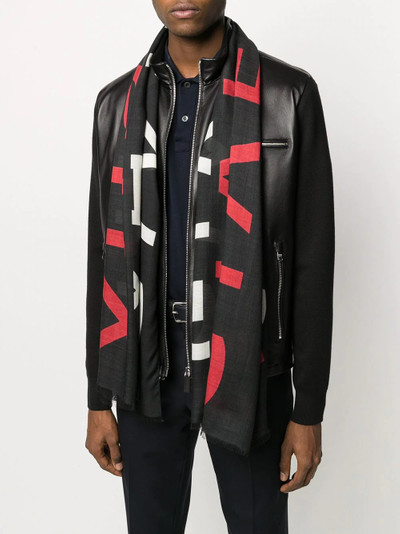 Givenchy broken logo scarf outlook