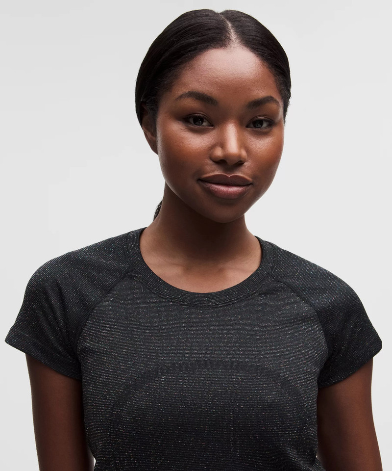 Swiftly Tech Short-Sleeve Shirt 2.0 Hip Length *Sparkle 4