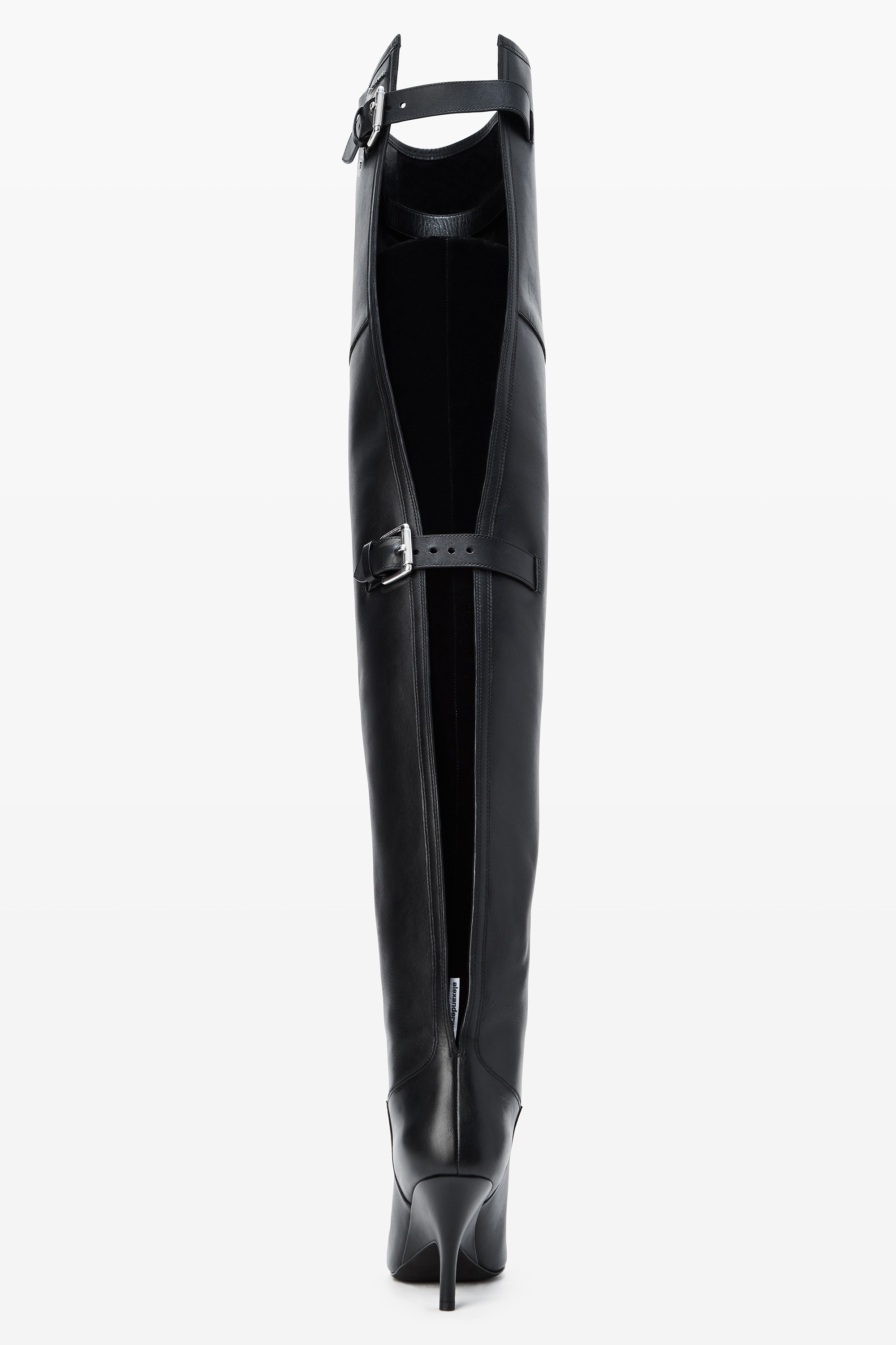 Diablo Thigh-High Boot in Leather - 4