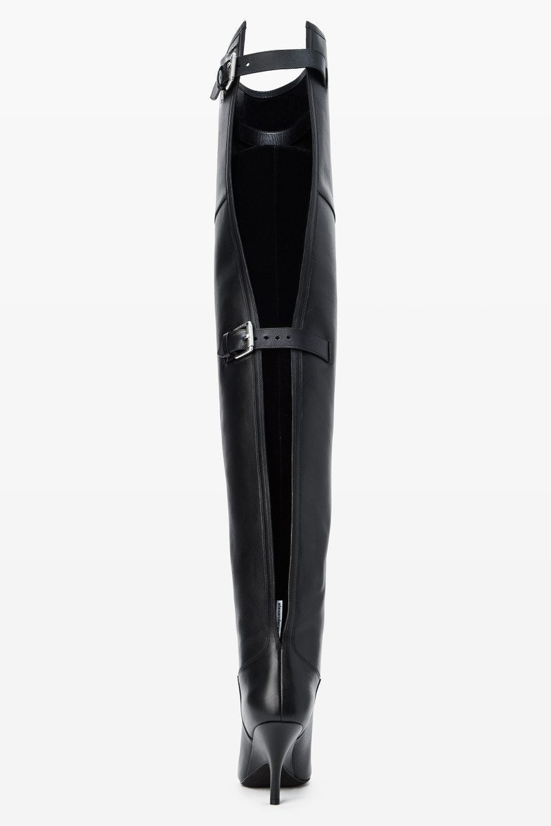 Diablo Thigh-High Boot in Leather 4