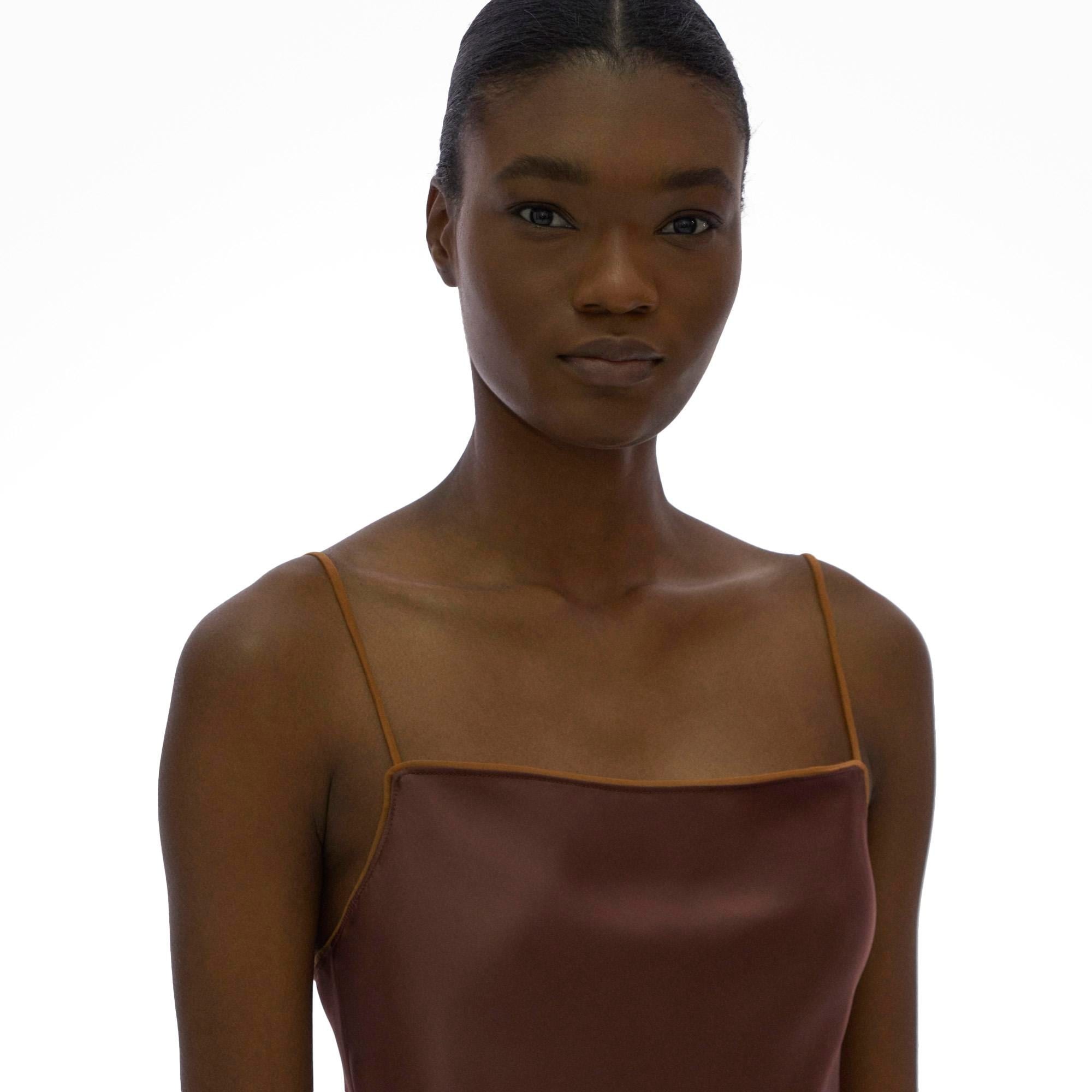 ASSYMETRIC SATIN TOP - 7