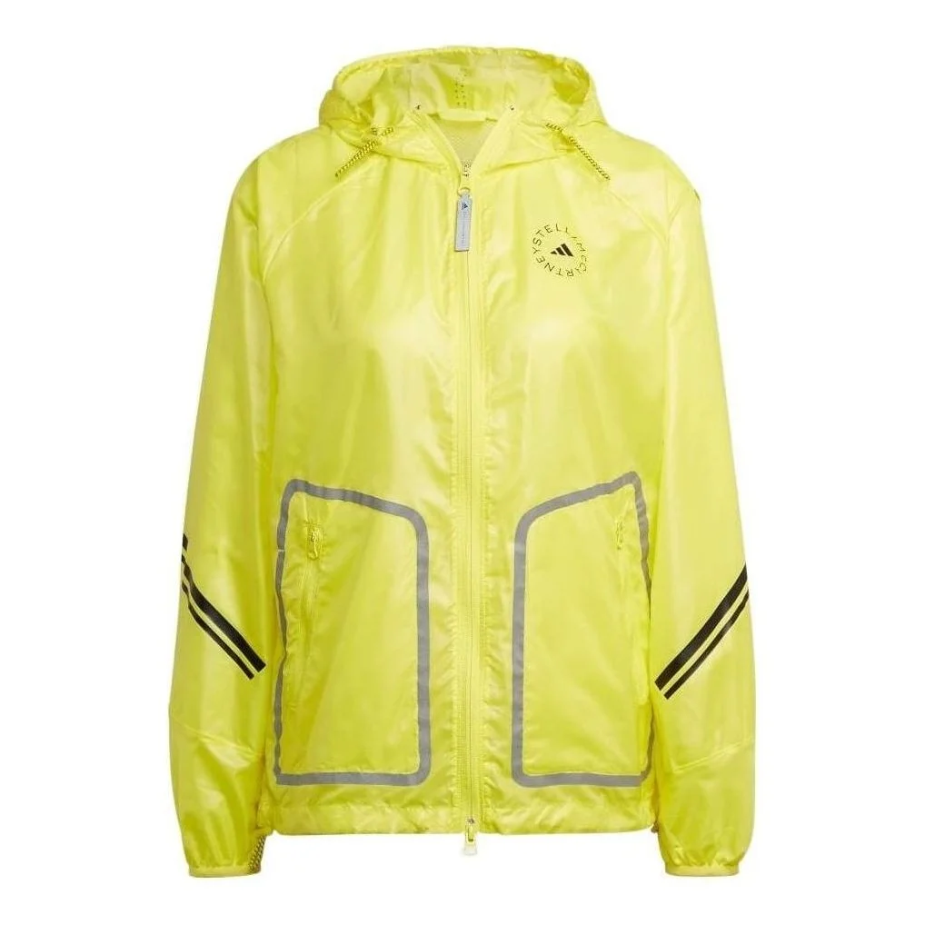 (WMNS) adidas by Stella McCartney TruePace Running Jacket 'Yellow' HS8197 - 1