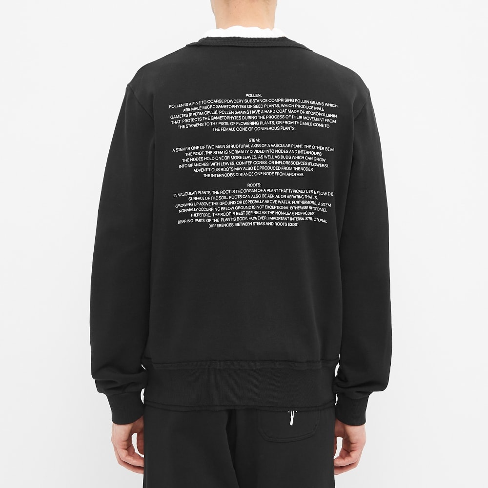 Marcelo Burlon Lilium Double Rib Crew Sweat - 5