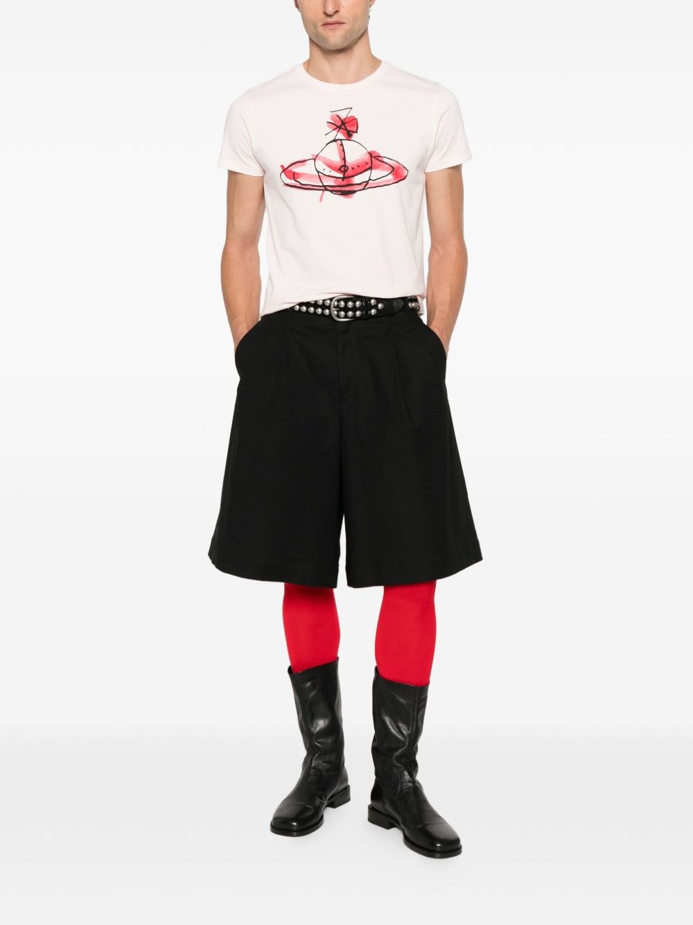 orb-print T-shirt - 2