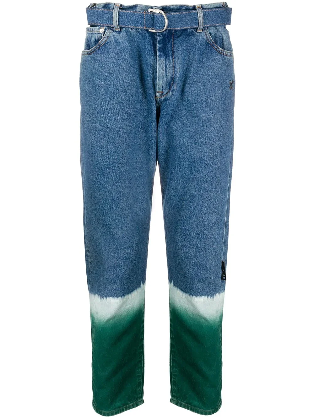 dégradé slim-fit jeans - 1