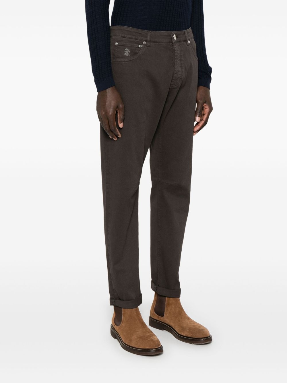 garment-dyed jeans - 3