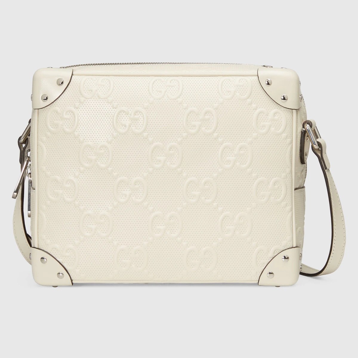 GG embossed shoulder bag - 1