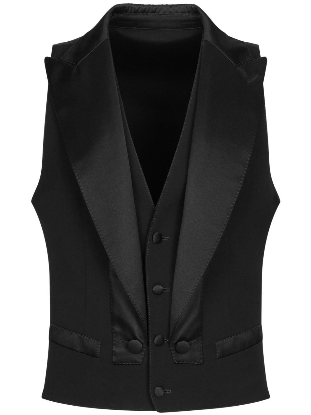 sleeveless jacket - 1