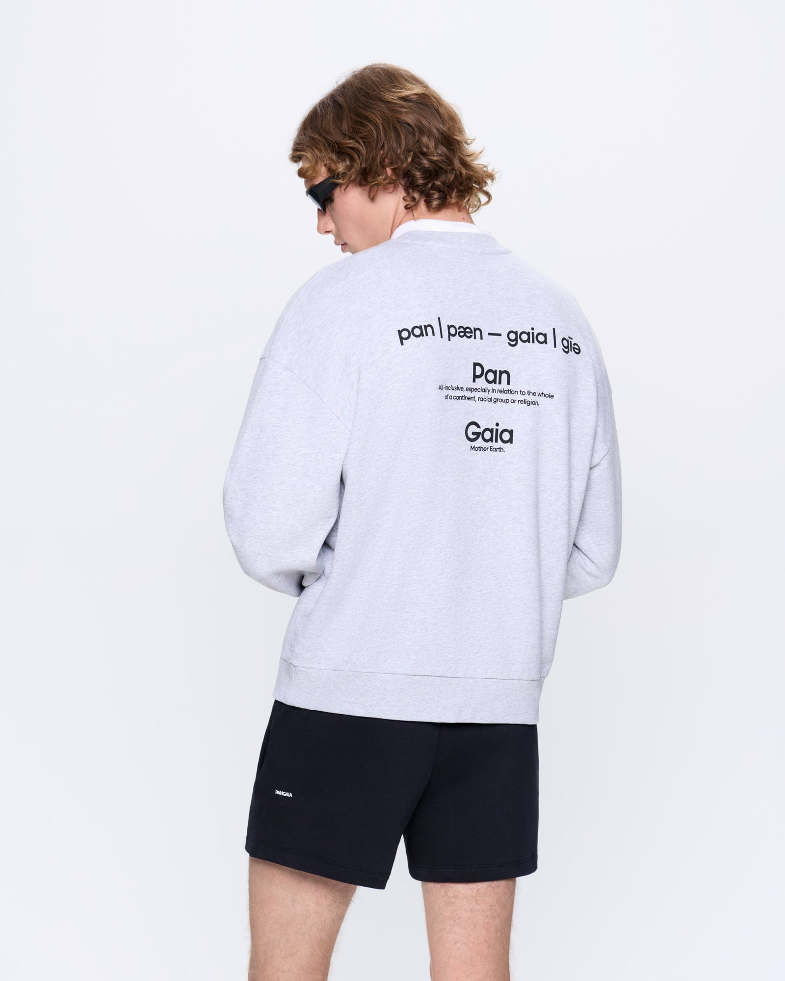 Mens 365 Midweight Definition Sweatshirt - Grey Marl - 5