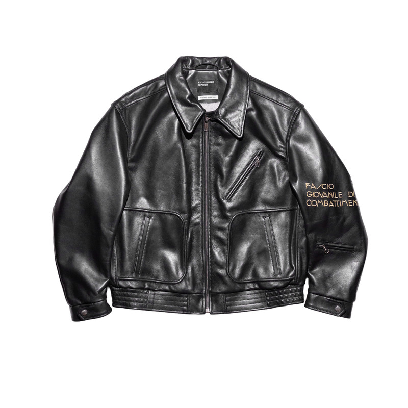 FASCIO COMBATTIMENTO LEATHER JACKET (HOLIDAY EXCLUSIVE) 1