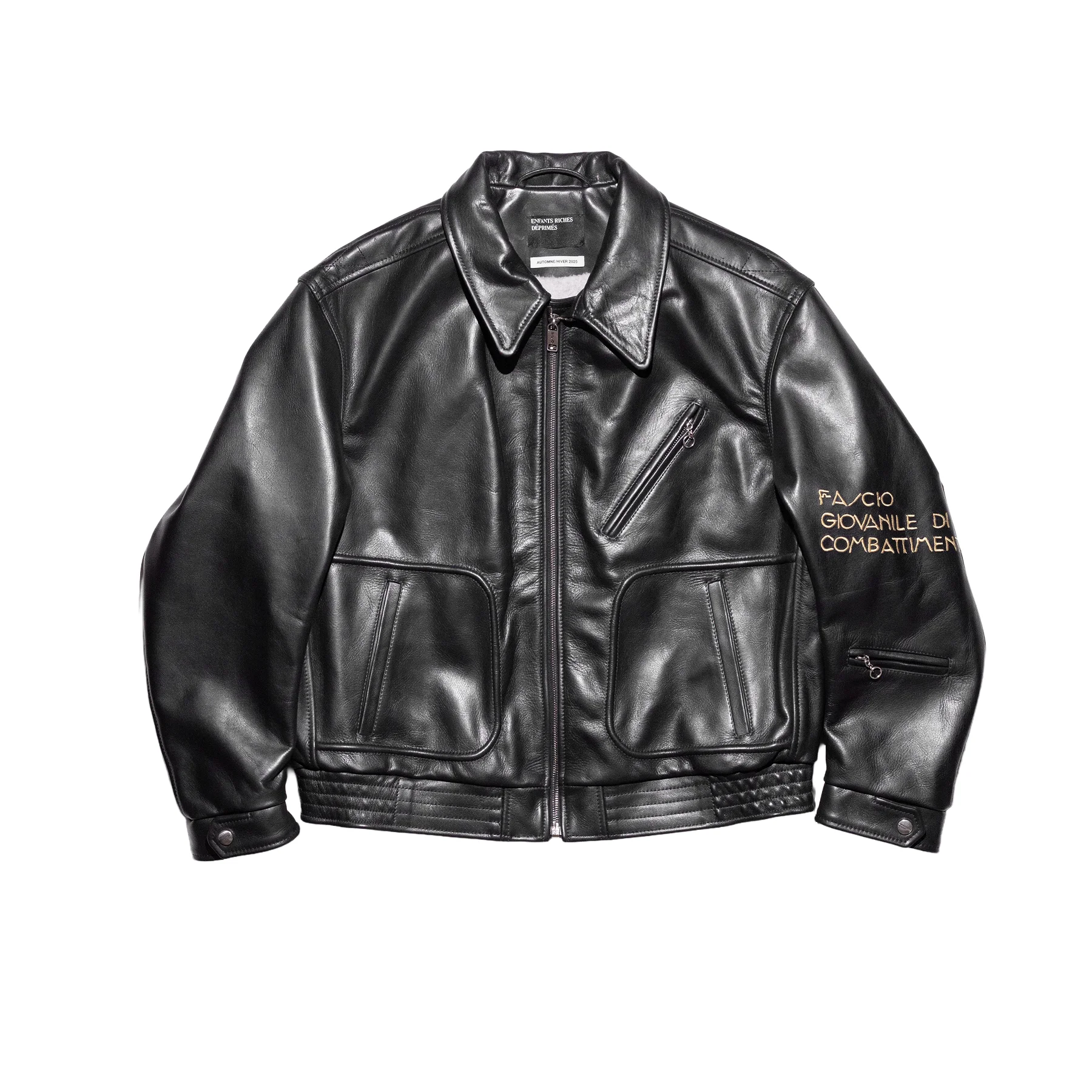 FASCIO COMBATTIMENTO LEATHER JACKET (HOLIDAY EXCLUSIVE) - 1