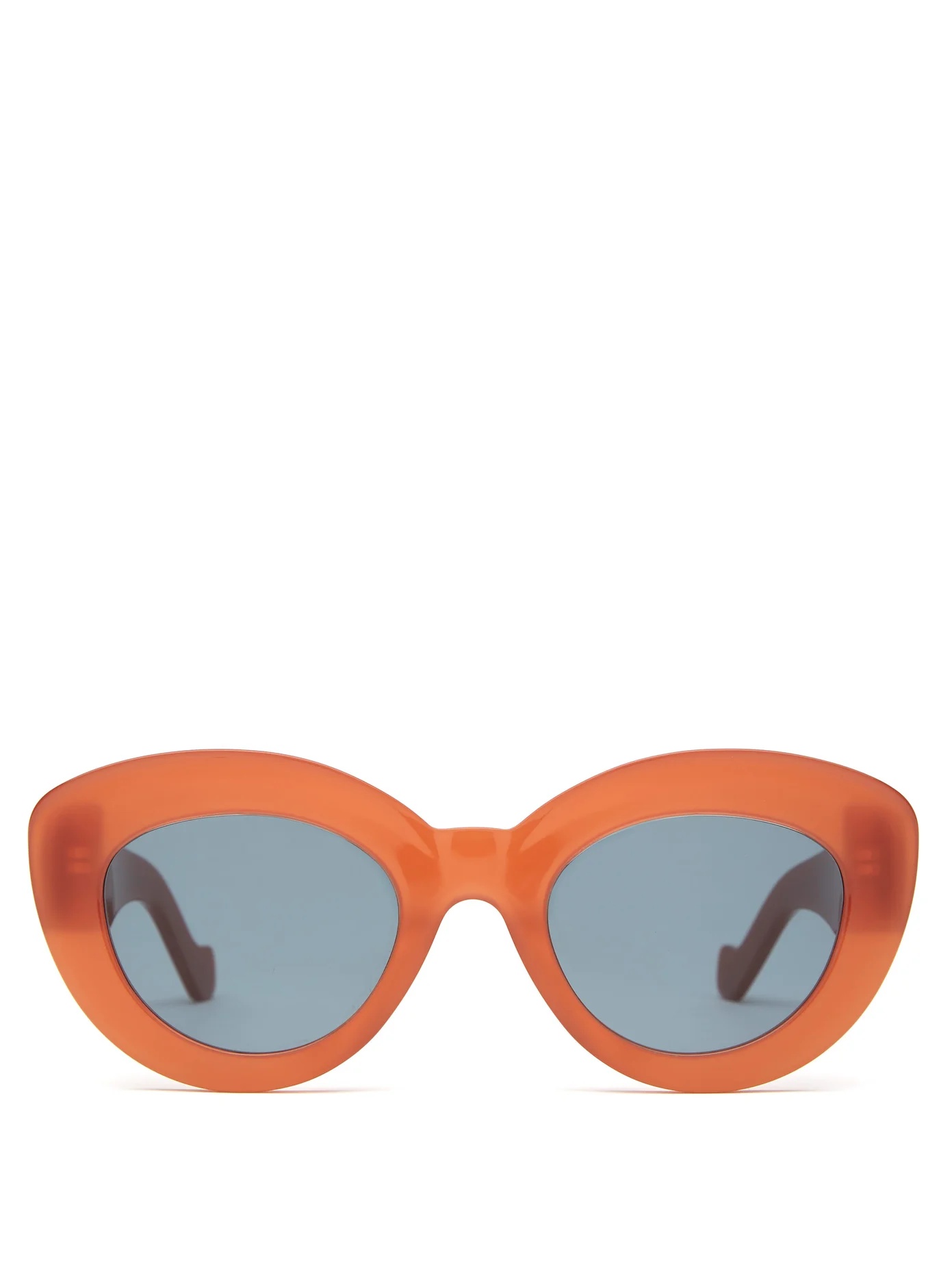 Butterfly cat-eye acetate sunglasses - 1