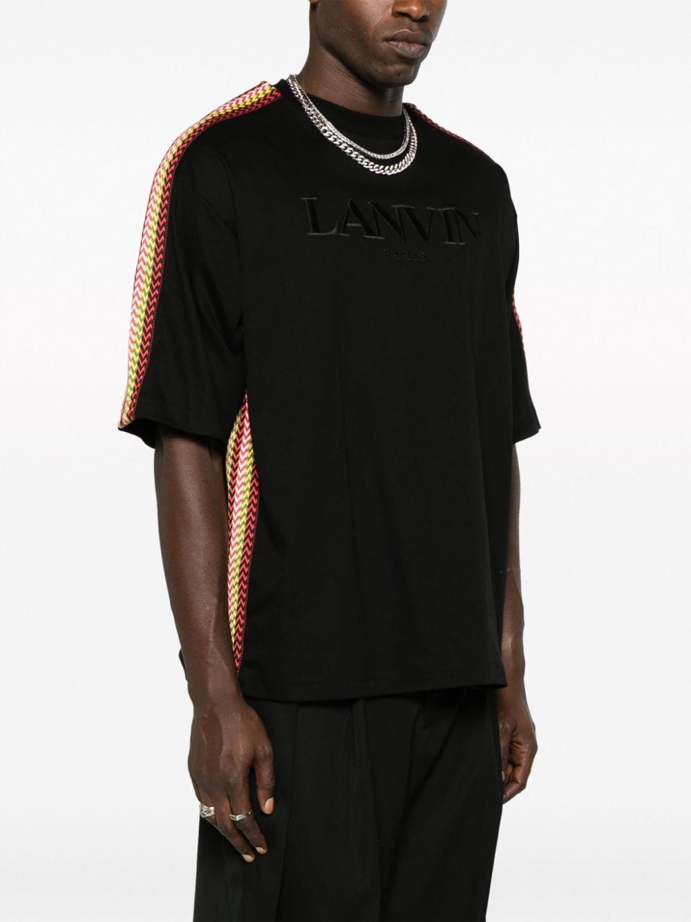 Curb lace-embellished T-shirt - 3