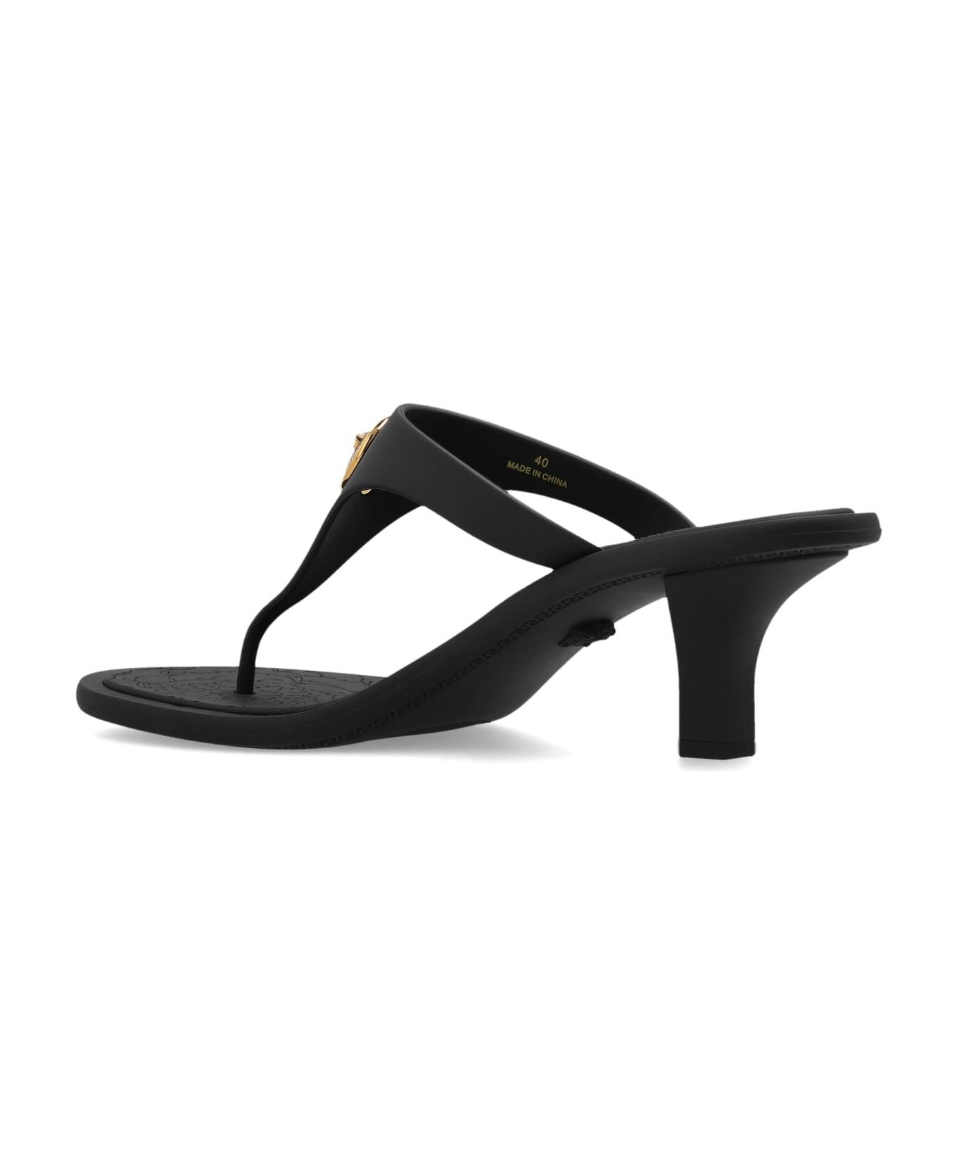 Versace Heeled Flip-flops - 5