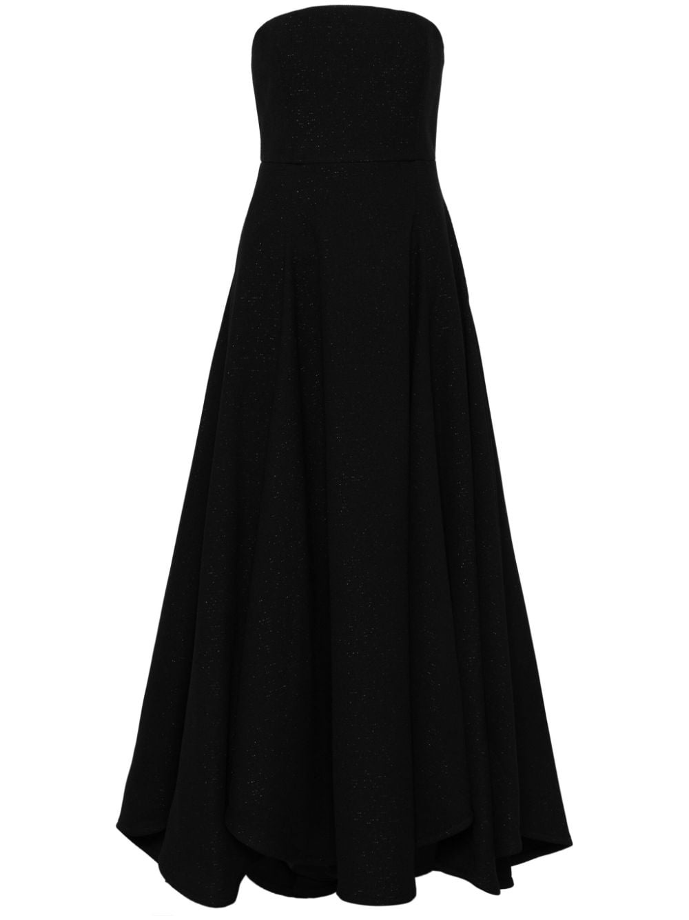 flared midi dress - 1