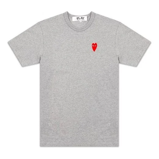 COMME des GARCONS PLAY Mini Thin Logo 'Grey' AZ-T230-051-2 - 1