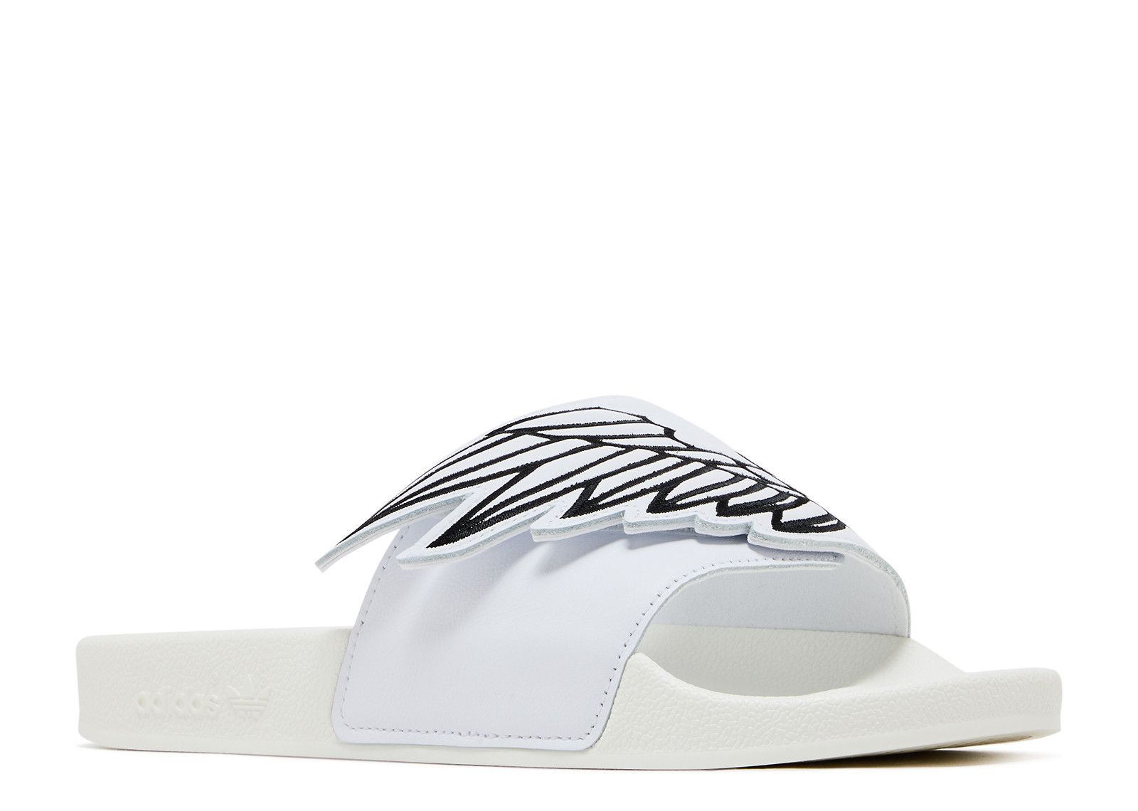 JEREMY SCOTT X ADILETTE WINGS SLIDE 'MONOGRAM' - 2