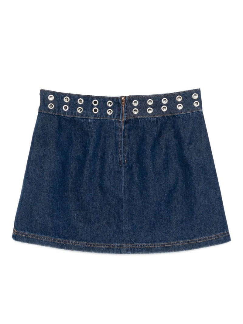 Reformation Jaylene denim skirt outlook