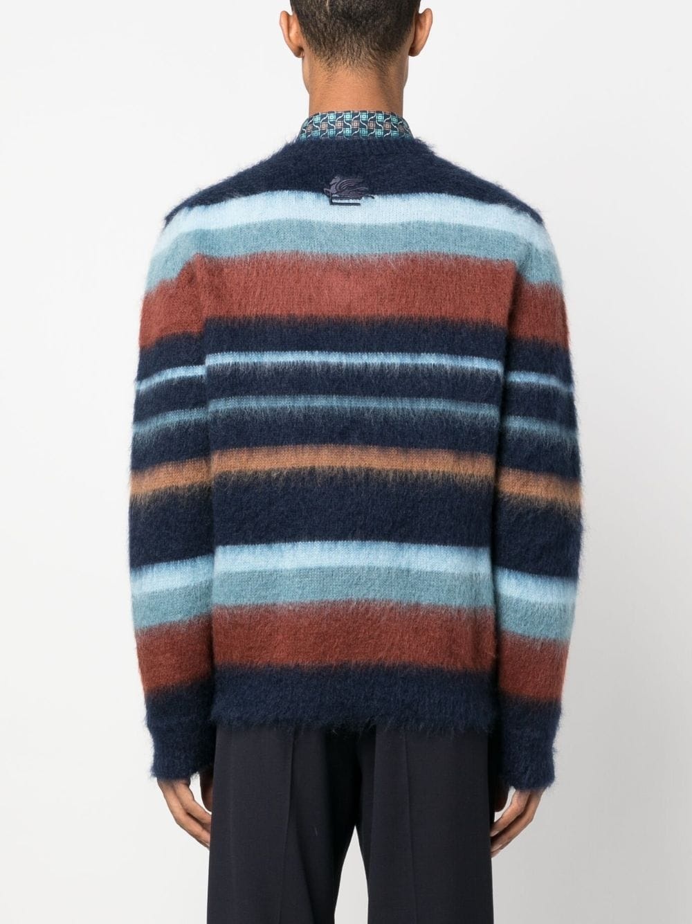 striped mohair-wool sweatshirt - 4