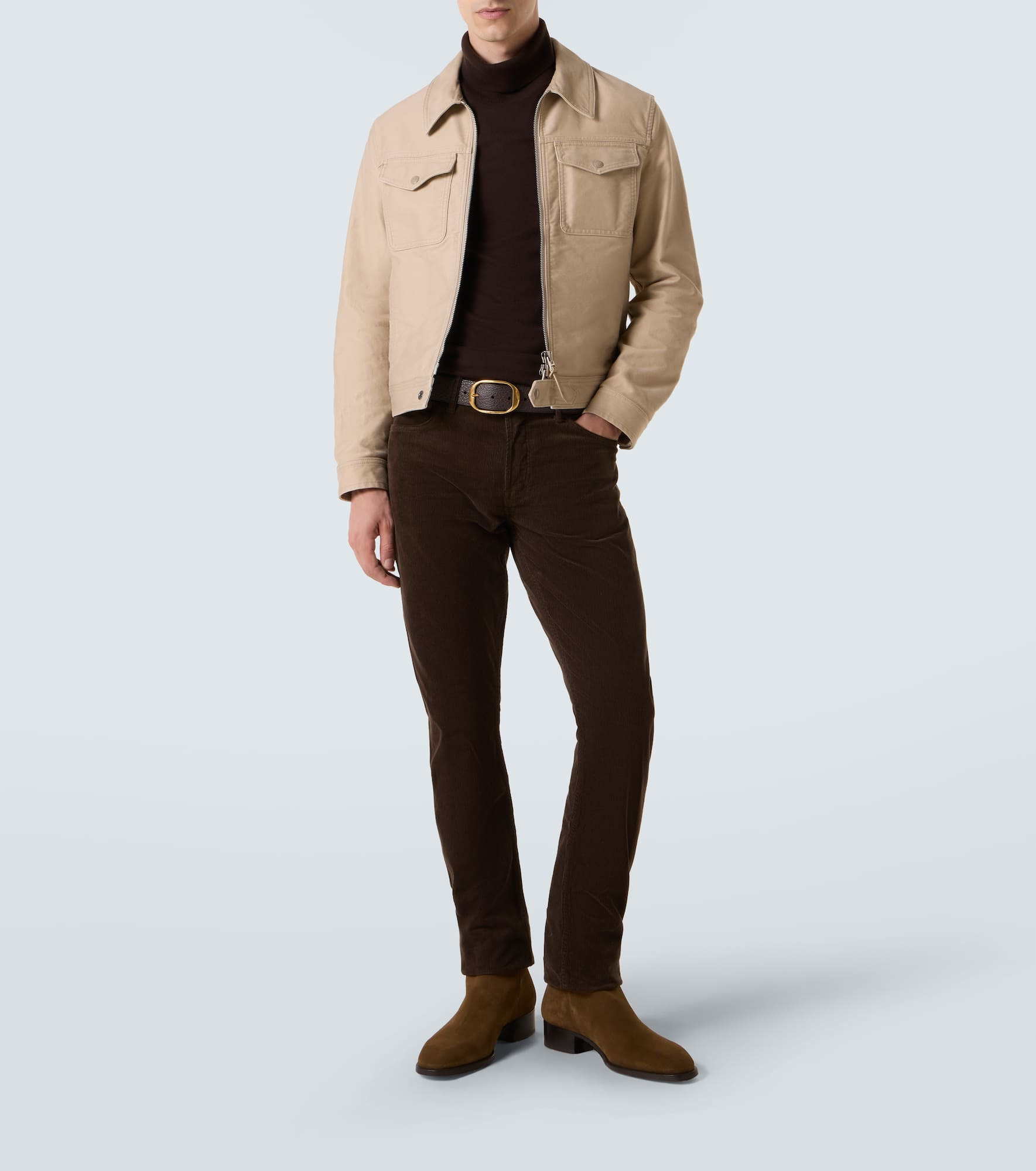 Mid-rise slim jeans - 2