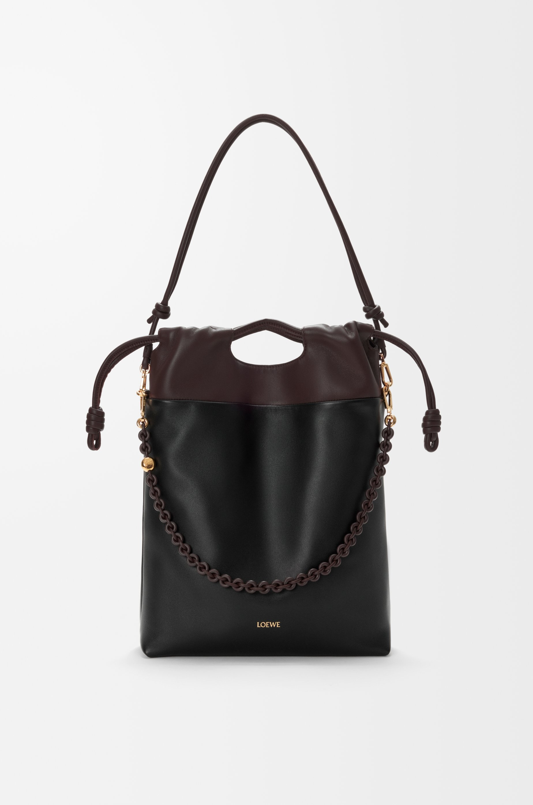 Flamenco purse tote in mellow nappa lambskin - 8
