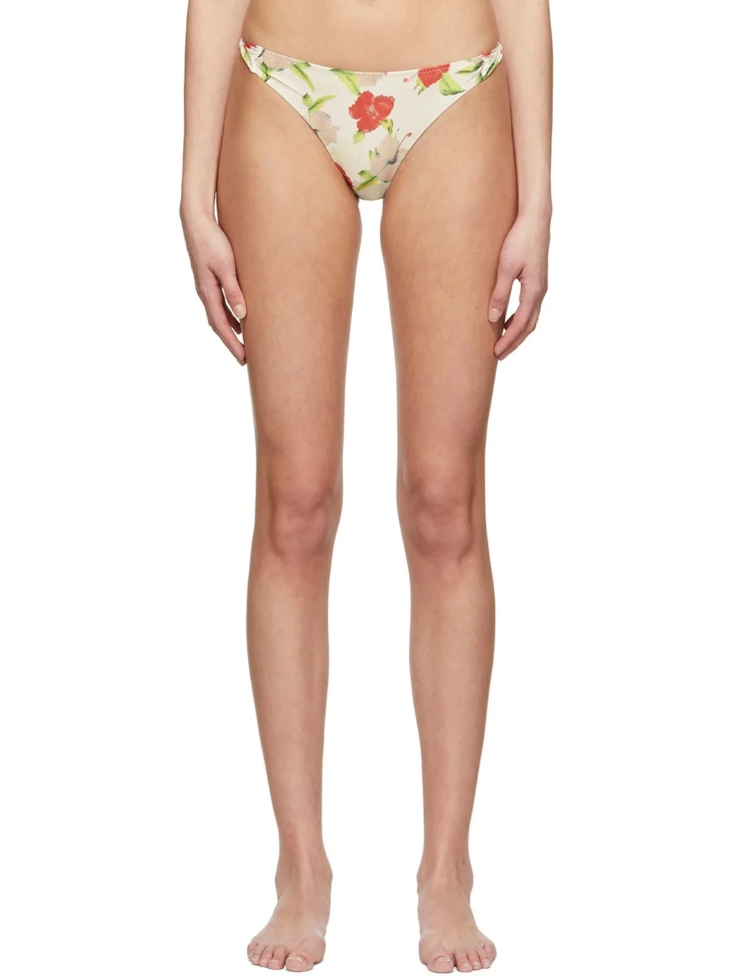 Off-White Twisted Bikini Bottoms - 1