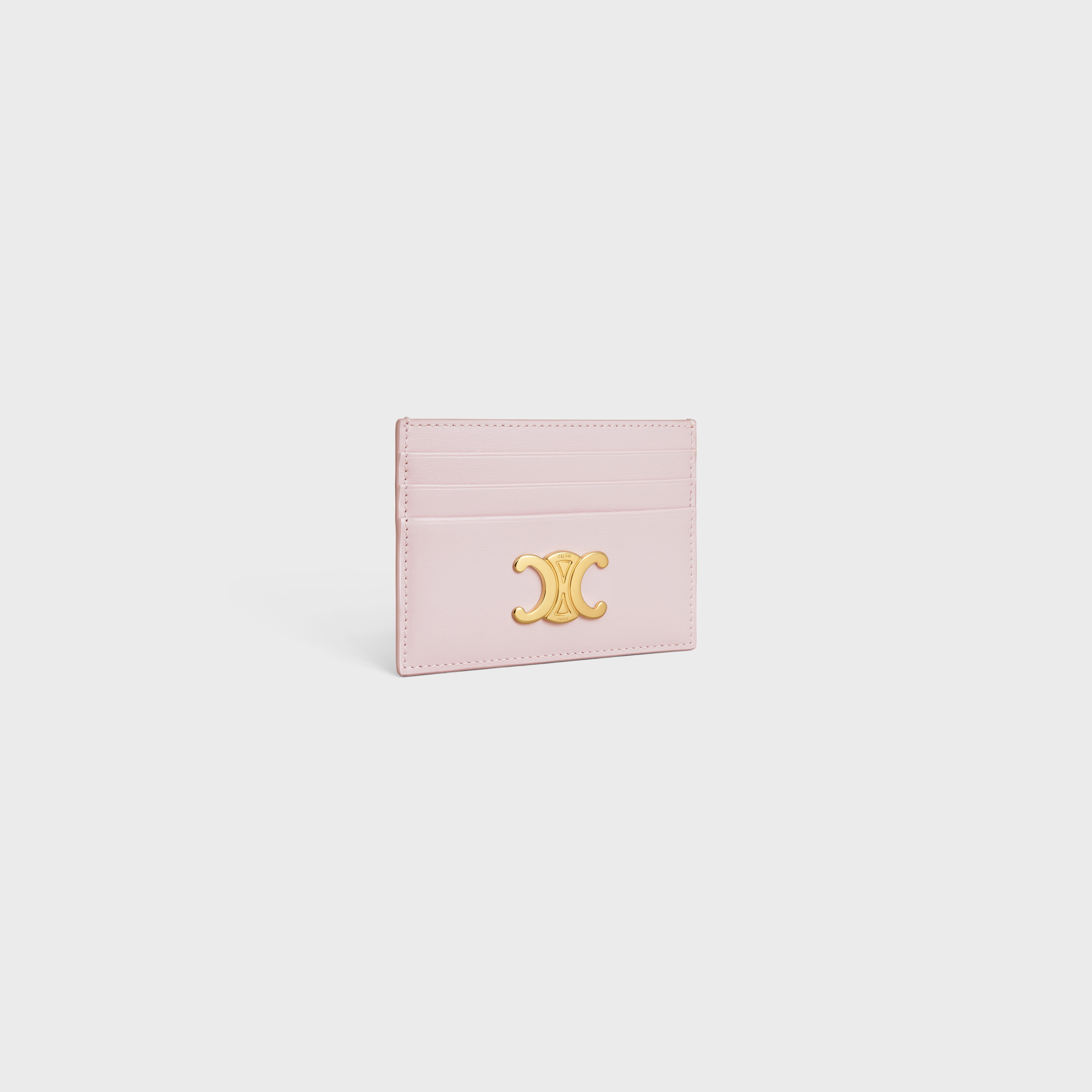 TRIOMPHE CARD HOLDER in Shiny calfskin - 2