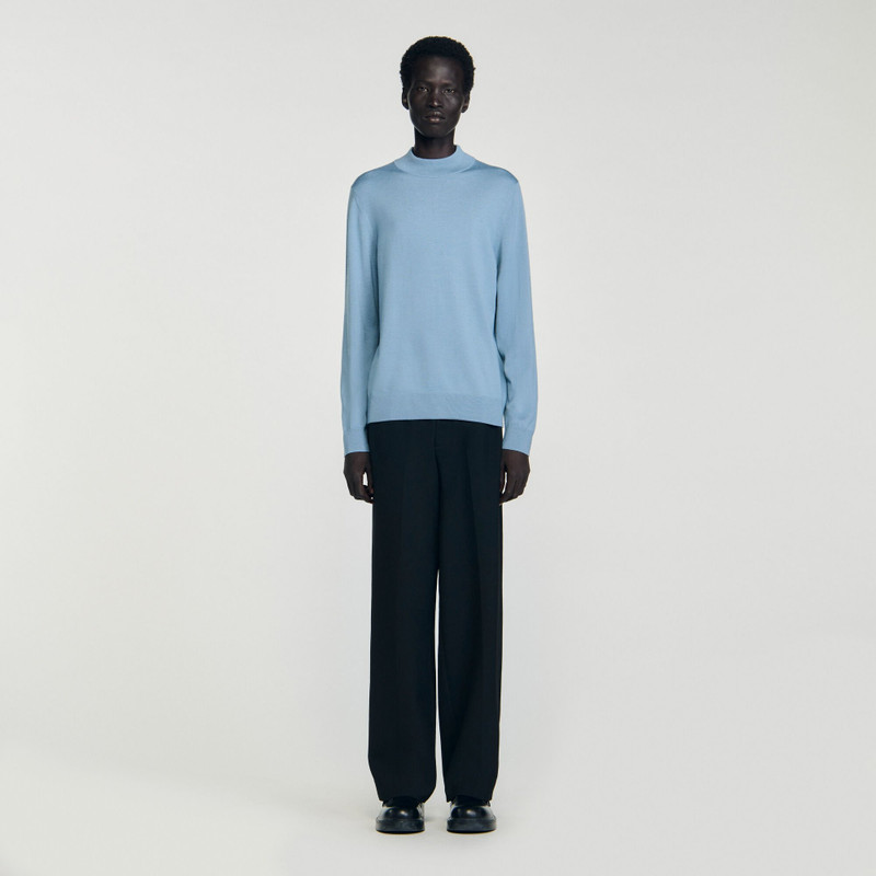 WOOL SWEATER WITH HIGH NECK 3