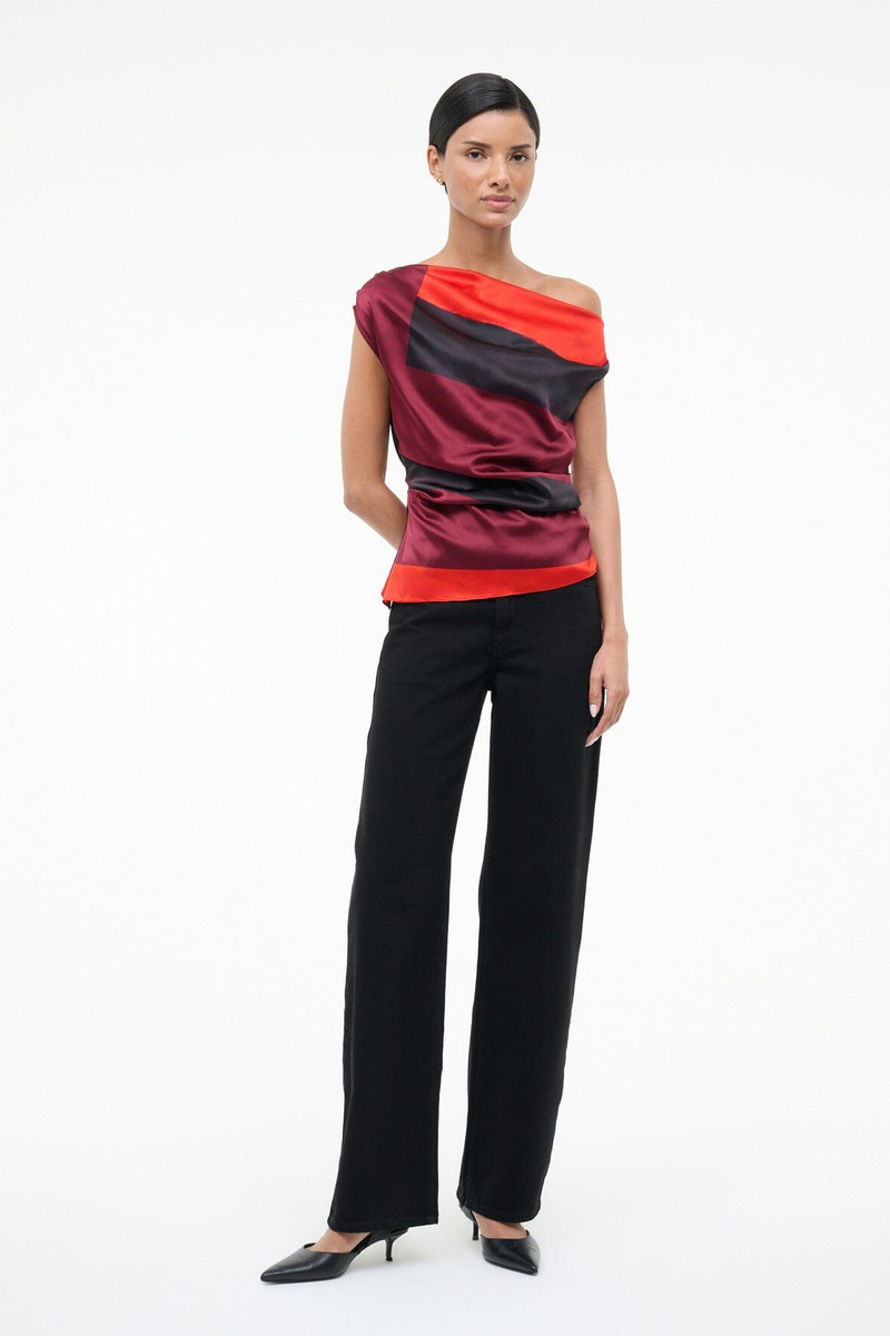 STAUD PHARE SILK TOP RUBY PRISM 5