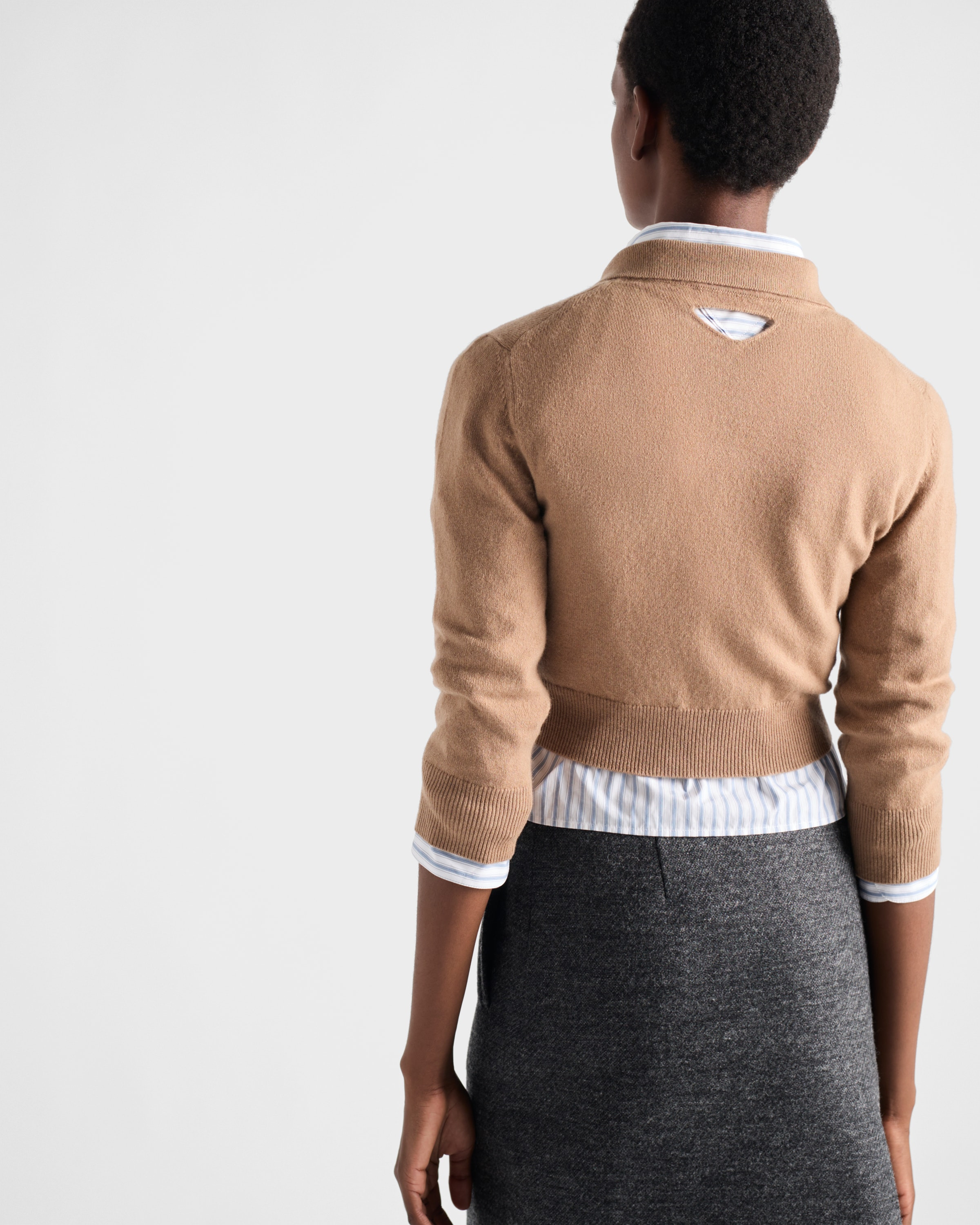 Cashmere polo sweater - 3