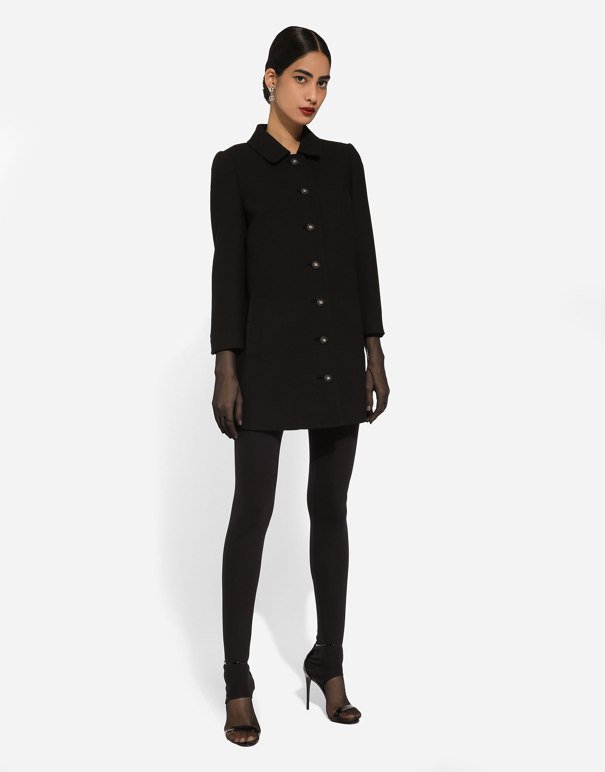 Short woolen coat - 5
