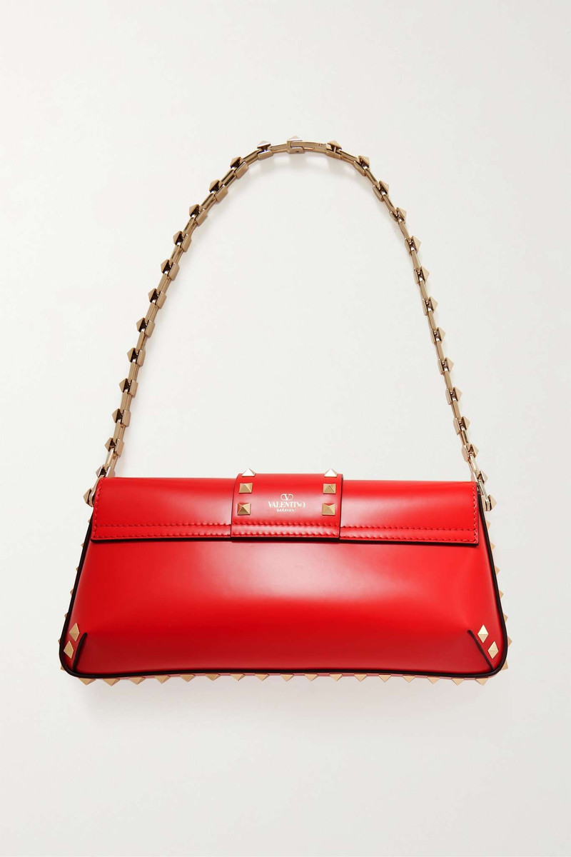 Rockstud leather shoulder bag 3