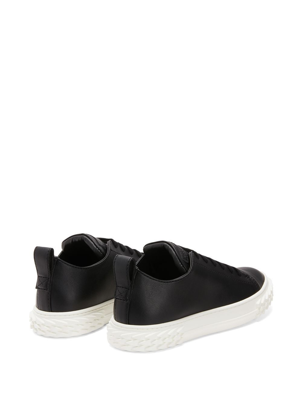 logo-patch low-top trainers - 3