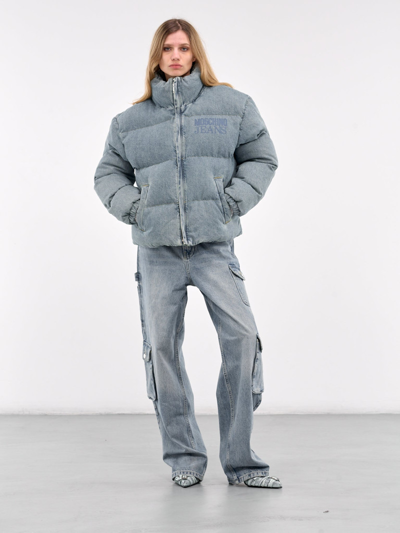 Moschino Denim Puffer Jacket outlook