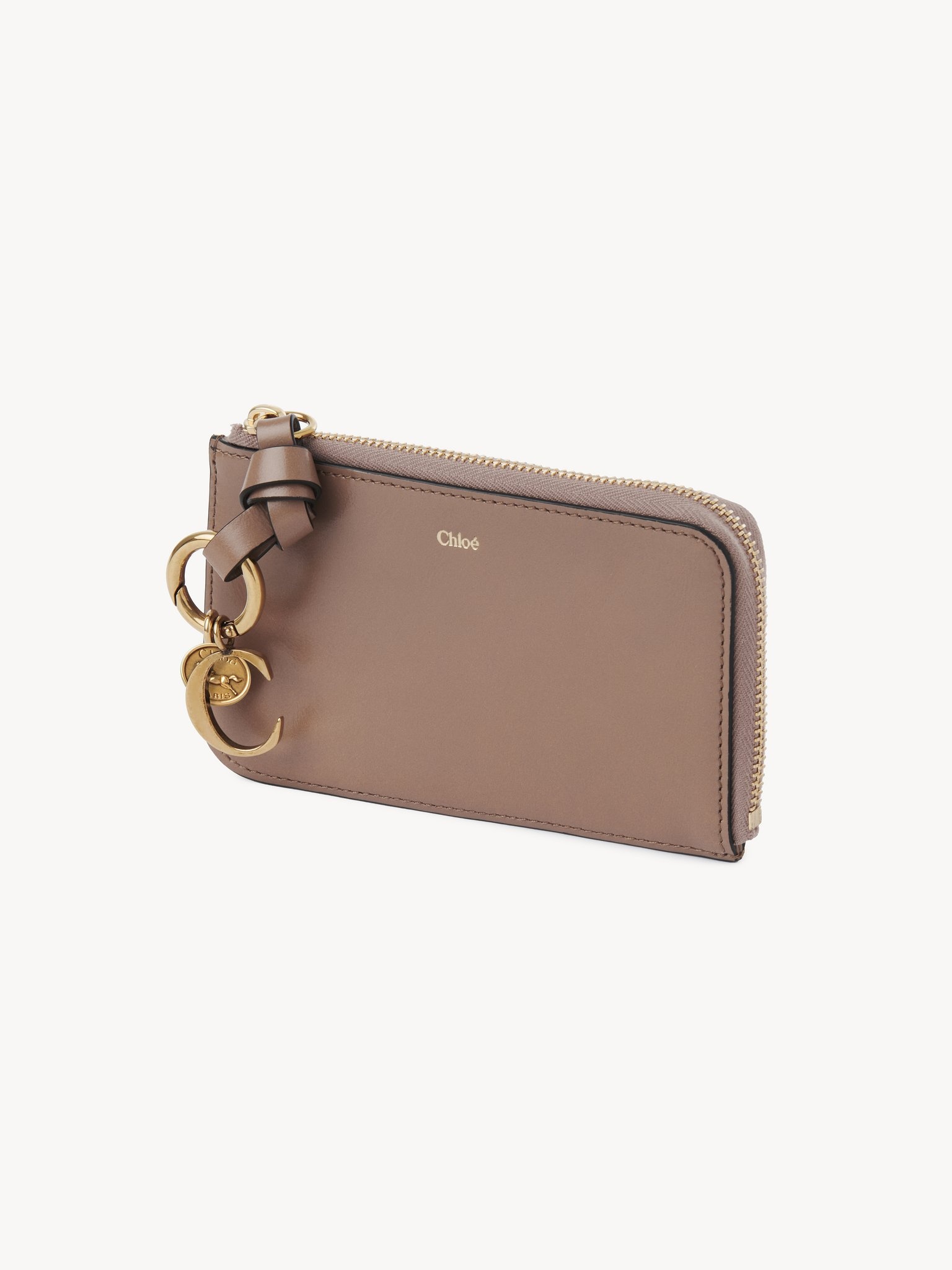 ALPHABET PURSE IN SHINY LEATHER - 2