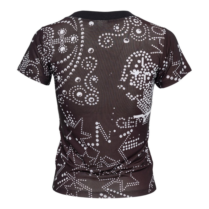 VAQUERA Women Rhinestuds T-Shirt Knit outlook