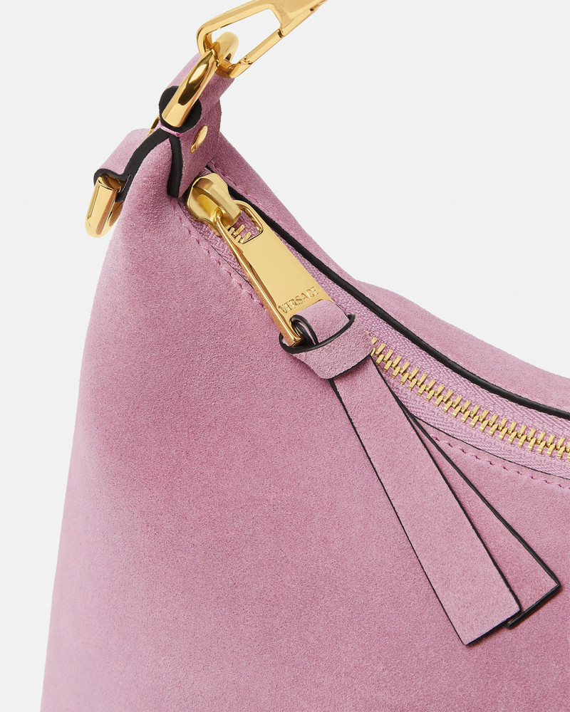 Versace Tag Suede Hobo Bag 5
