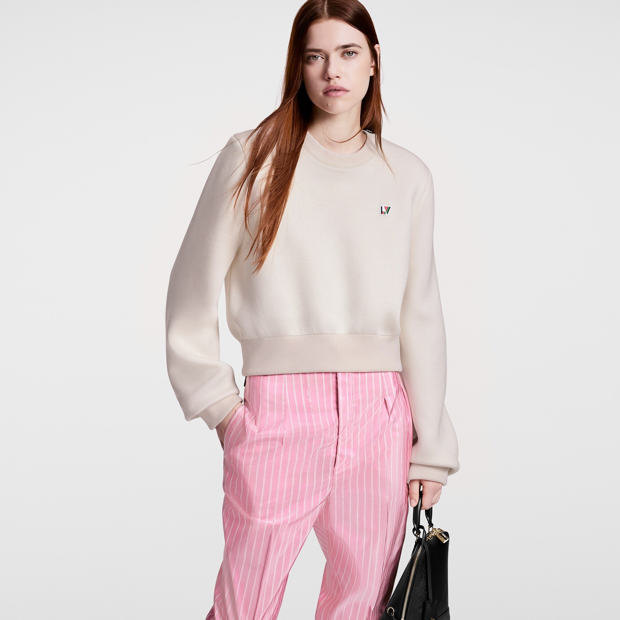 Double Face LV Initials Pullover - 4
