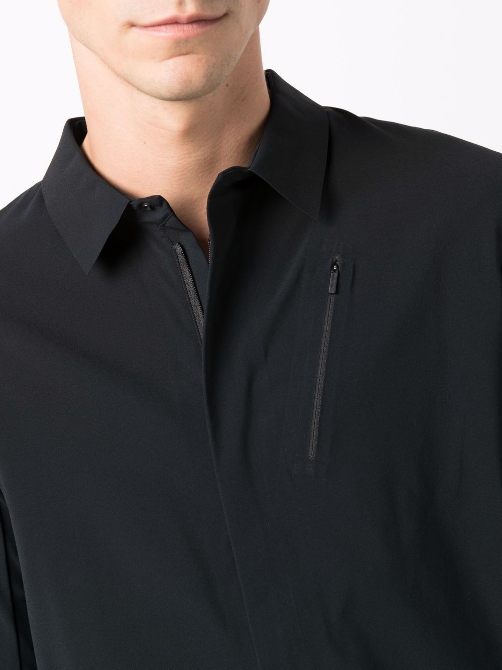 zip detail shirt - 5