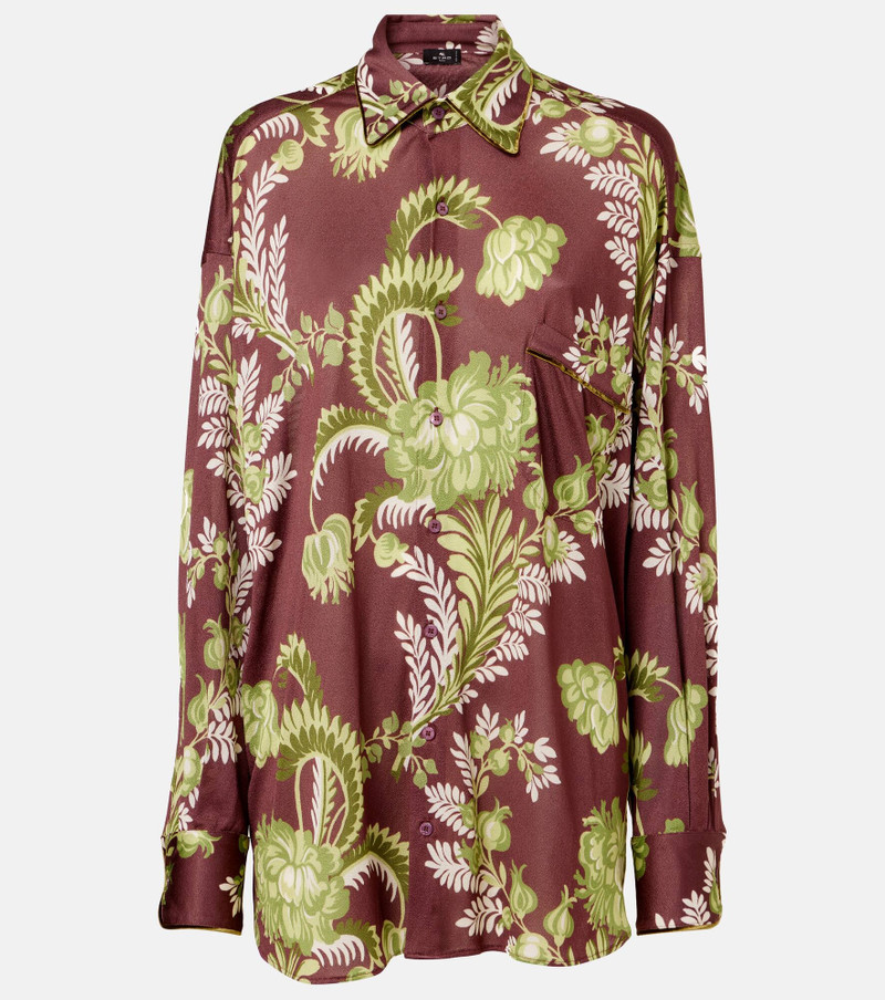 floral-print shirt 1