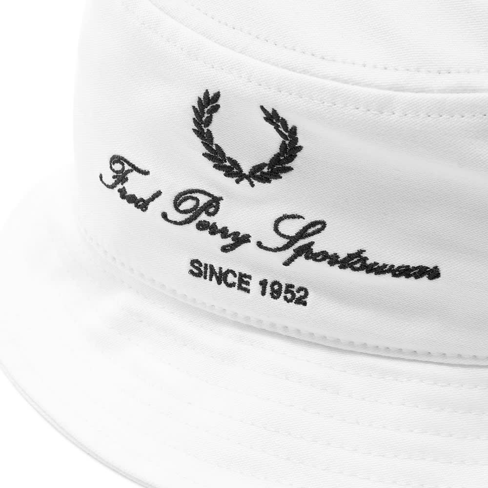 Fred Perry Authentic Script Logo Bucket Hat - 2