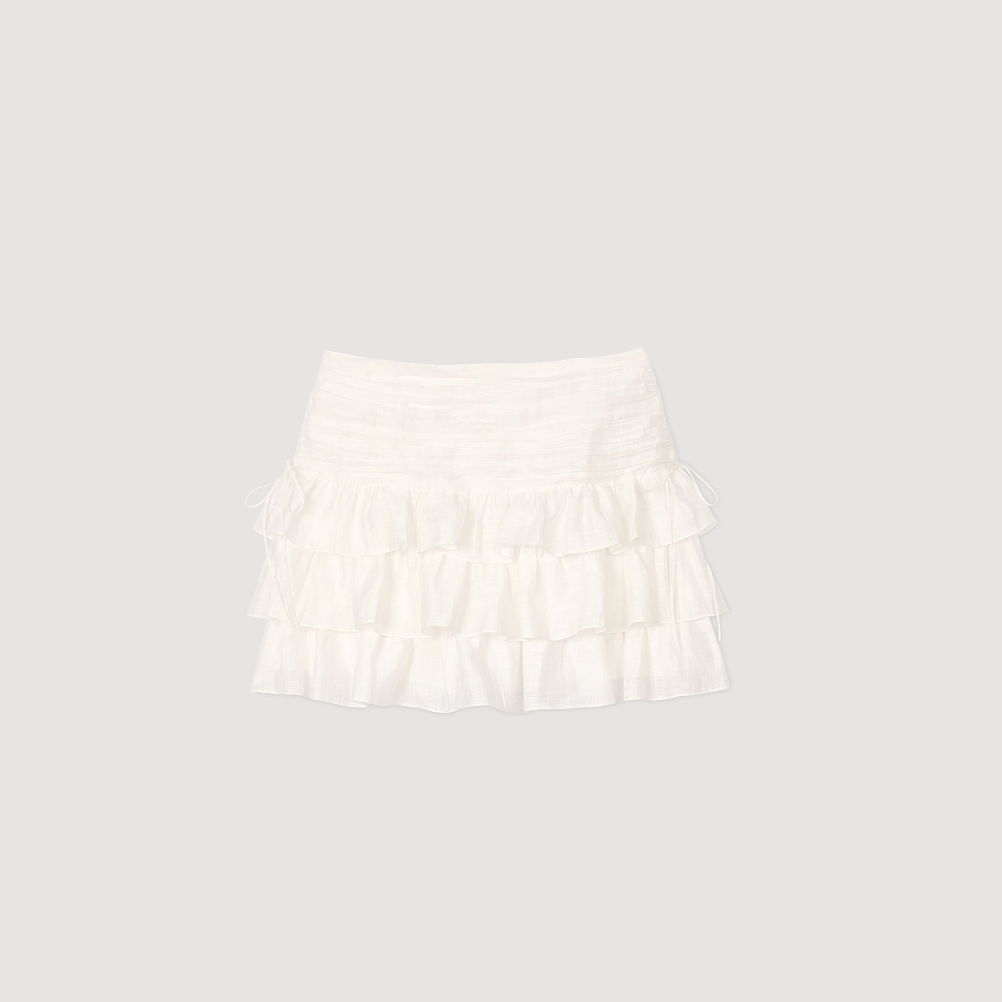 MINI RUFFLED SKIRT - 6
