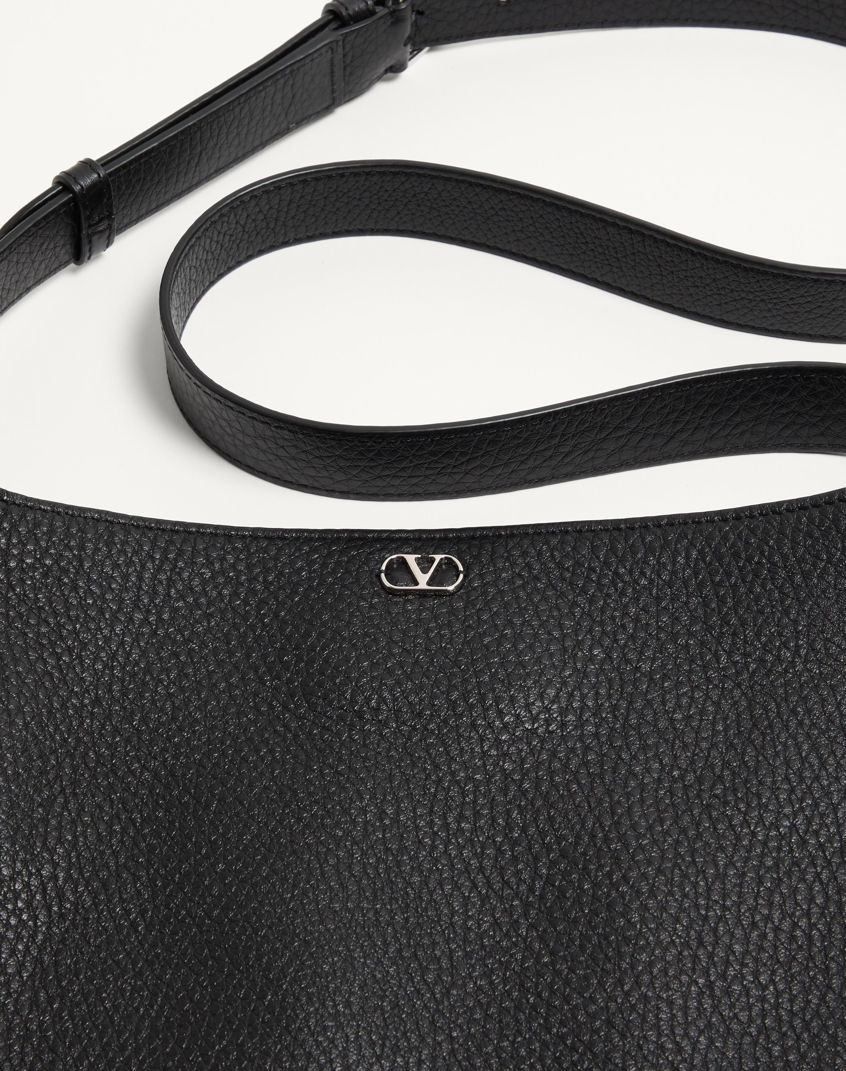 VALENTINO GARAVANI NELLCÔTE SHOULDER BAG IN GRAINY CALFSKIN WITH FRINGES - 8